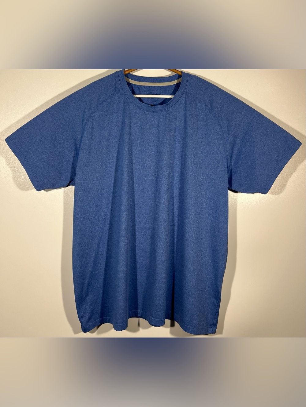 Peter Millar Men’s Size 2XL Blue Golf Performance Short Sleeve T Shirt Stretch